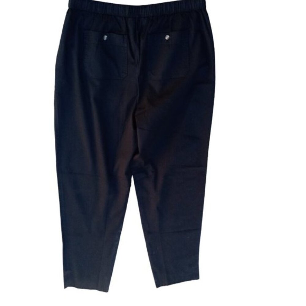 King Size brand casual pants black sz 3XL NEW